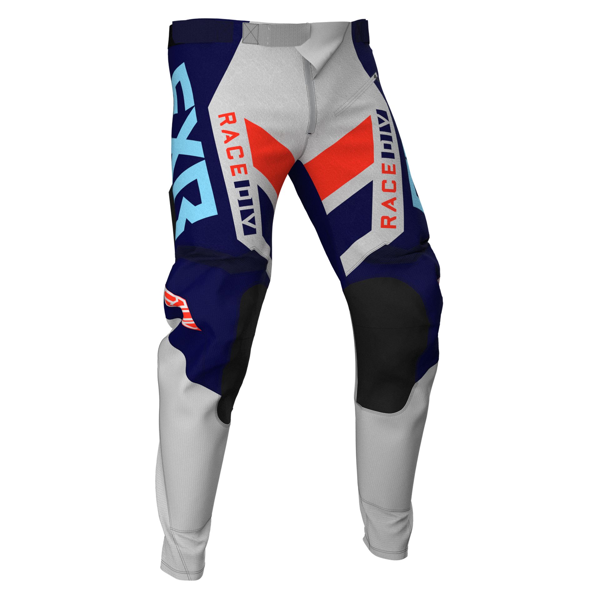 Pantalon cross FXR PODIUM GREY/NAVY/NUKE/SKY 2021 ...