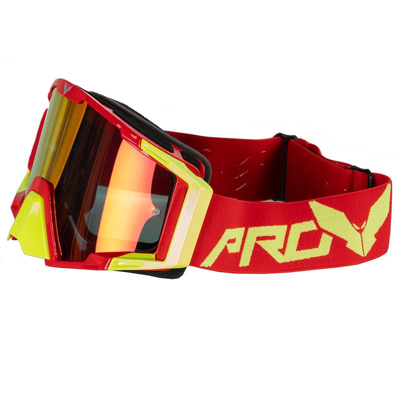Image of Masque cross Prov GRAVITY RED / YELLOW 2020