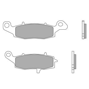 Plaquettes de freins Brembo Organique avant/avant gauche (selon modèle)
