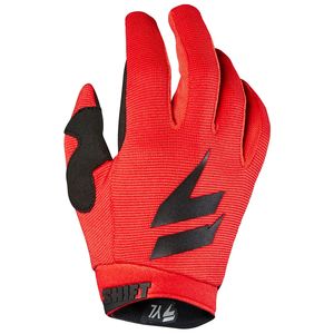 Gants cross Shift YOUTH WHITE AIR - NOIR ROUGE -