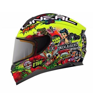 Casque Oneal Integral Modulable Jaune Urbain Motoblouzcom