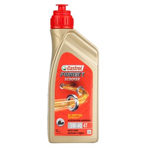 Huile moteur Castrol POWER 1 SCOOTER 4T 5W-40