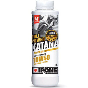 Huile moteur Ipone FULL POWER KATANA - 10W40 100% synthése - 1 LITRE