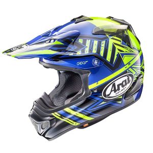 Casque cross Arai MX-V STAR YELLOW 2018