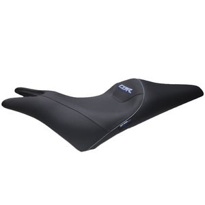 Selle confort Shad Noir couture Bleu