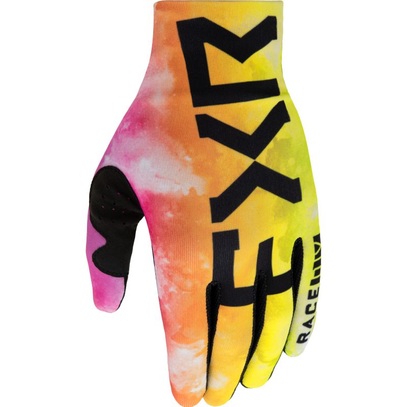 Image of Gants cross FXR PRO-FIT LITE ACID INFERNO ENFANT
