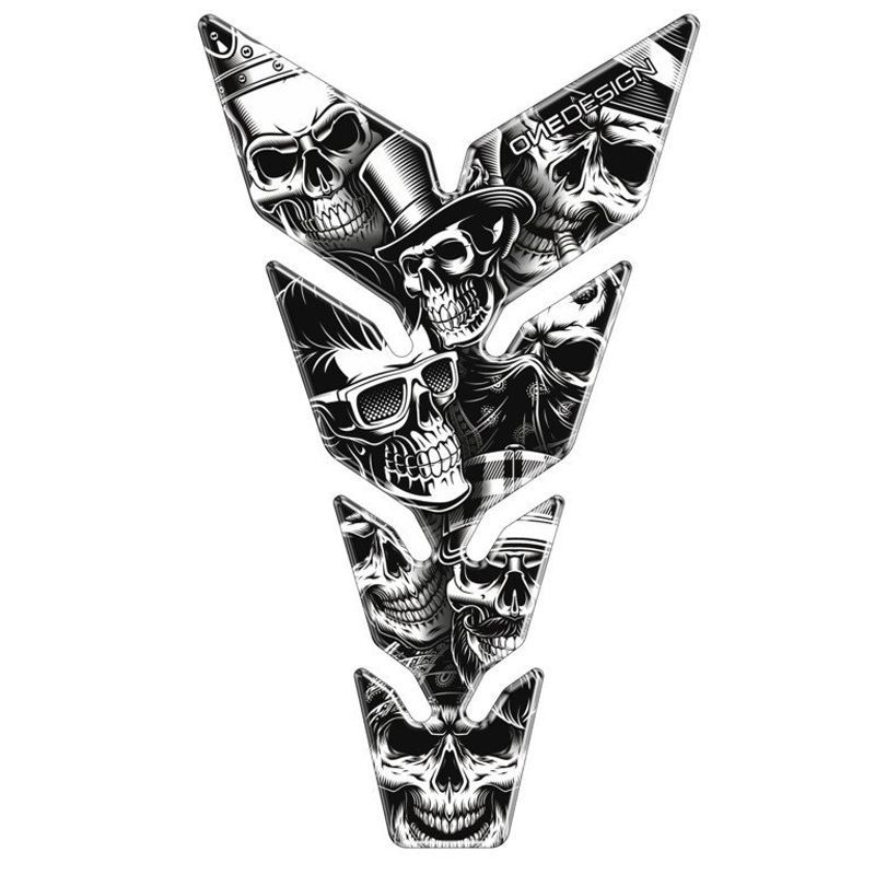 Protège réservoir Puig SKULL PARTY