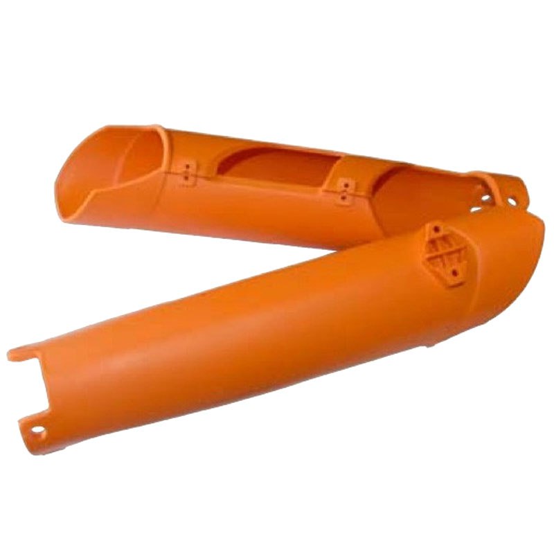 Image of Protections de fourche Ufo orange