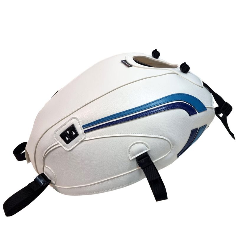 Tapis de réservoir Bagster Blanc/Déco Colibri/Baltique