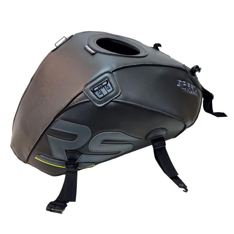 Tapis de réservoir Bagster Espace/Déco Orage/Liseré Jaune Fluo