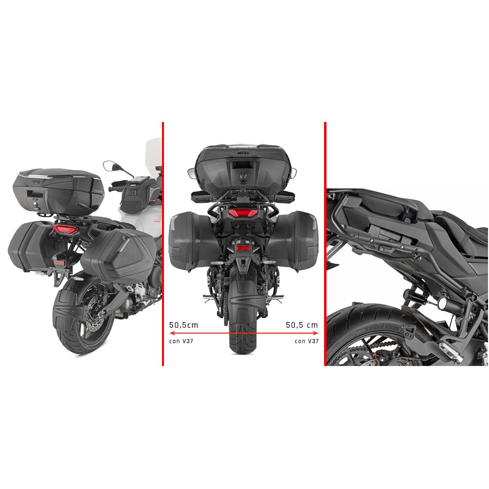 Support valises Givi pour valises V37