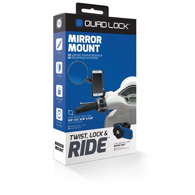 Image of Support Quad Lock SMARTPHONE POUR SCOOTER