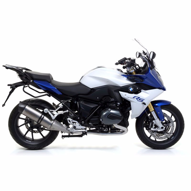 Silencieux Arrow Titane Maxi race-tech embout carbone