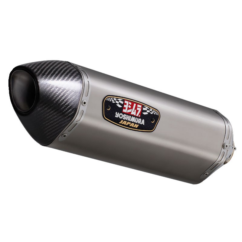 Silencieux Yoshimura R77-S Inox embout Carbone