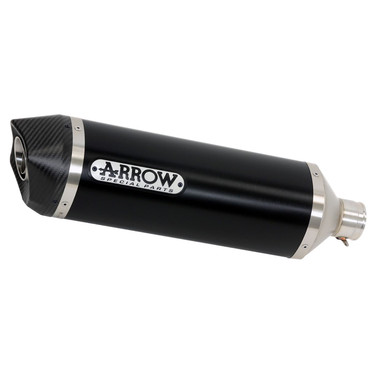 Silencieux Arrow Alu Dark race-tech embout carbone