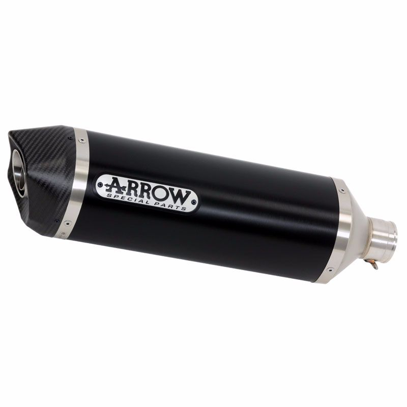 Image of Silencieux Arrow Aluminum Noir race-tech embout carbone
