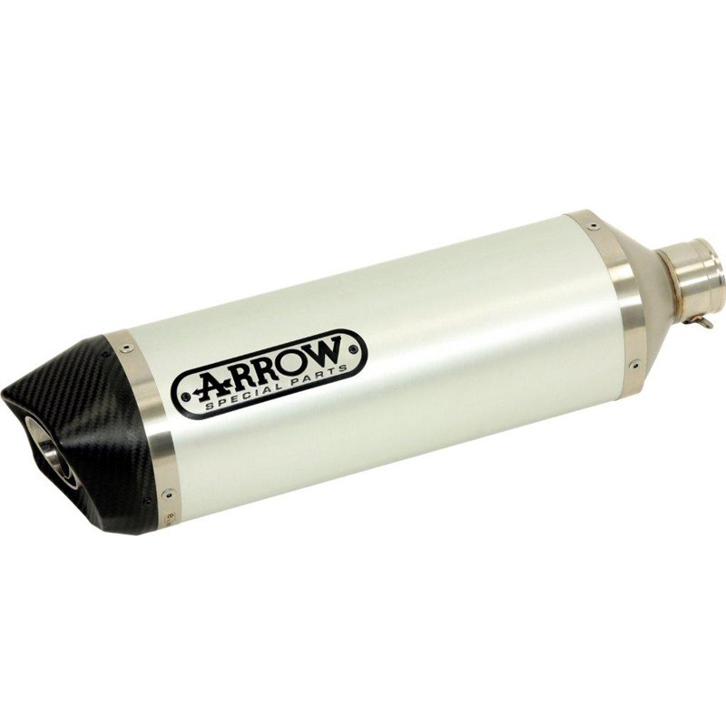 Silencieux Arrow Race tech alu embout carbone