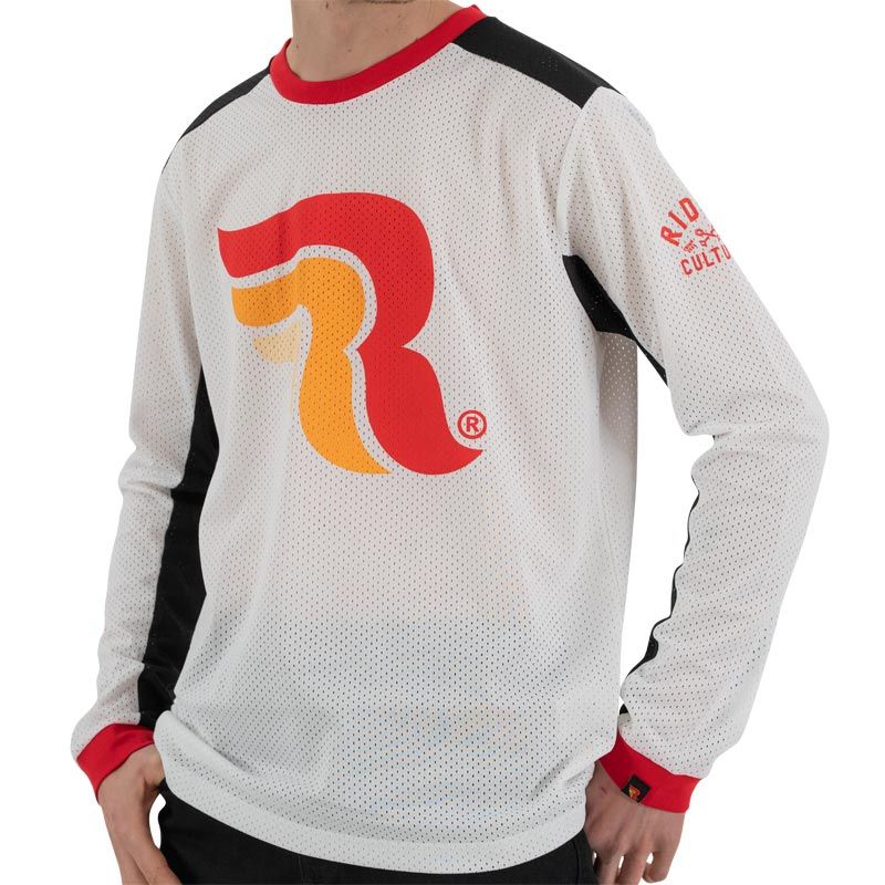 T-shirt manches longues RIDING CULTURE LOGO MESH