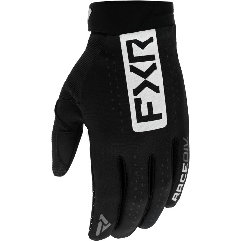 Image of Gants cross FXR REFLEX BLACK WHITE ENFANT