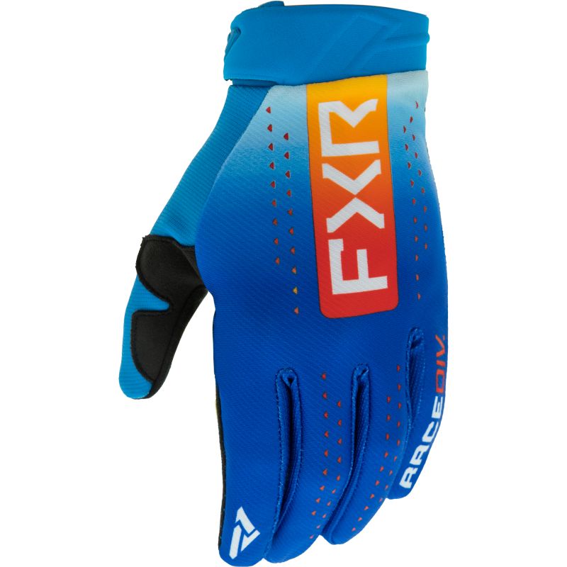 Image of Gants cross FXR REFLEX BLUE/TANGERINE ENFANT