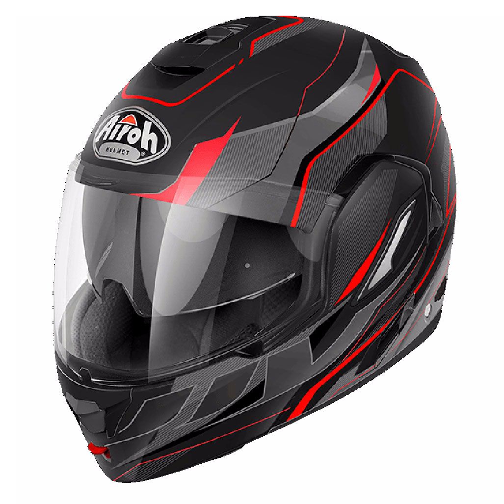 Casque Airoh REV - REVOLUTION MATT - Casque modulable - Motoblouz.com
