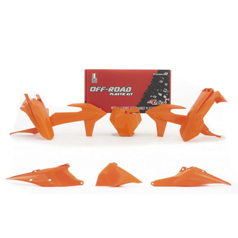 Image of Kit plastiques R-tech 6 p Orange