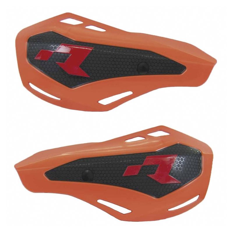 Protèges-mains R-tech Protege-mains Orange HP1 avec kit montage K