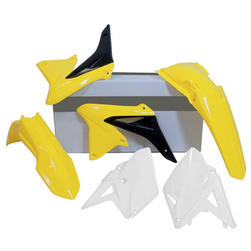 Kit plastiques R-tech 4 p couleur origine