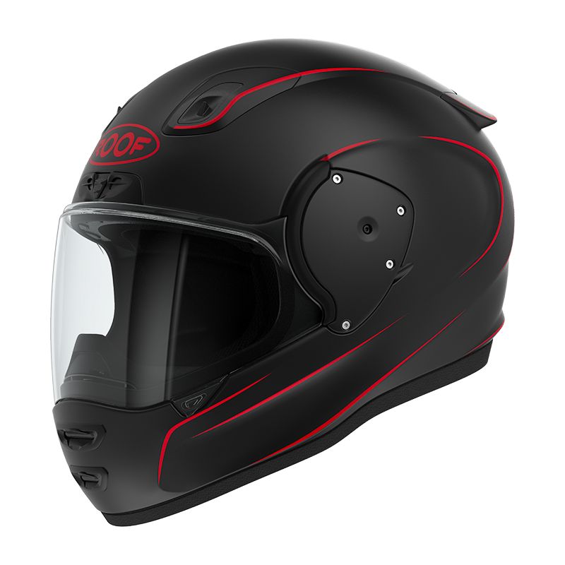Image of Casque ROOF RO200 - NEON MAT BLACK RED