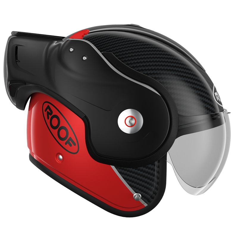 Image of Casque ROOF RO9 BOXXER CARBON ROUGE