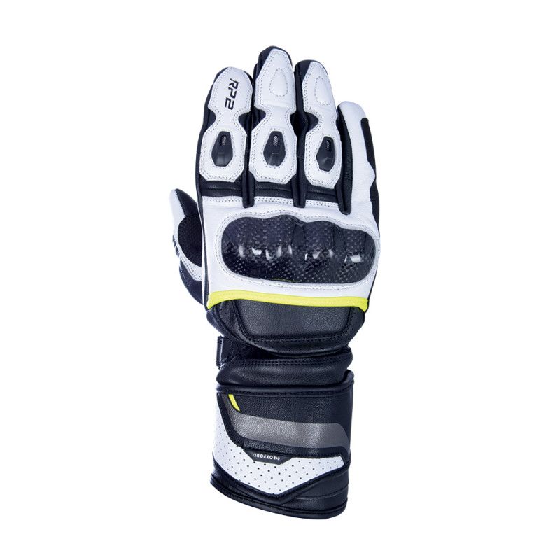 OXFORD Gants Oxford RP-2 2.0 — noir, blanc et jaune