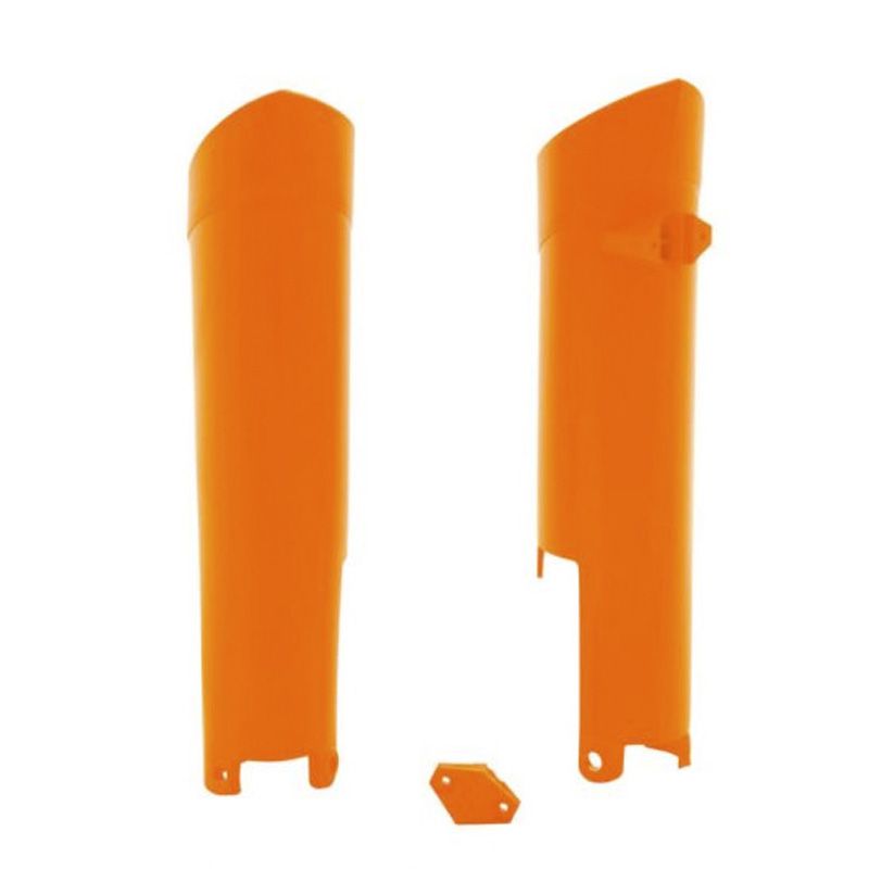 Image of Protections de fourche R-tech KTM Orange