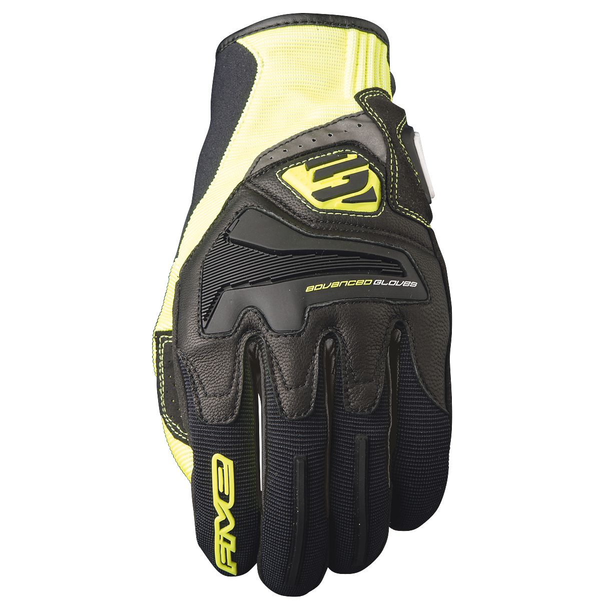 Gants Five RS4 BLACK YELLOW