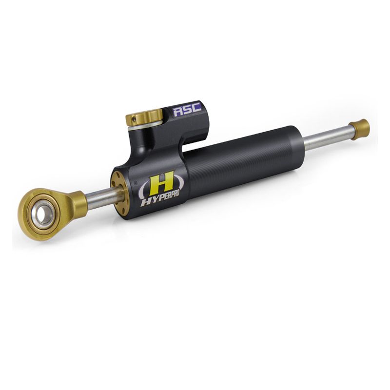 Amortisseur de direction Hyperpro Verin de direction Noir Type rcs 68 mm