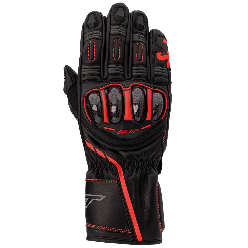 RST Gants RST S1 — noir et rouge