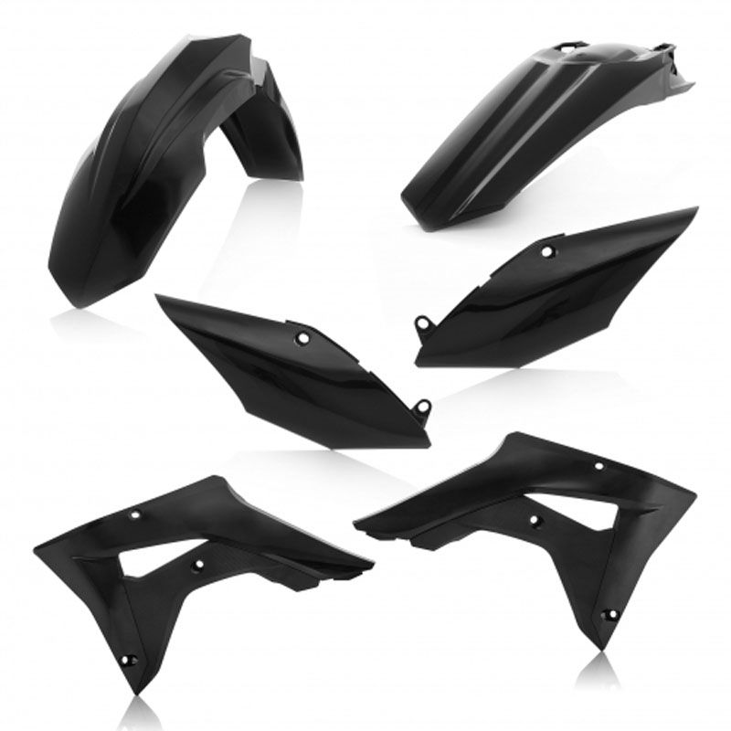 Kit plastiques Acerbis COULEUR NOIR