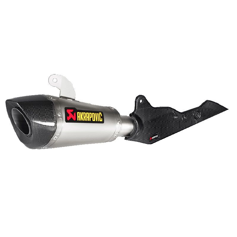 Silencieux Akrapovic Titane embout carbone