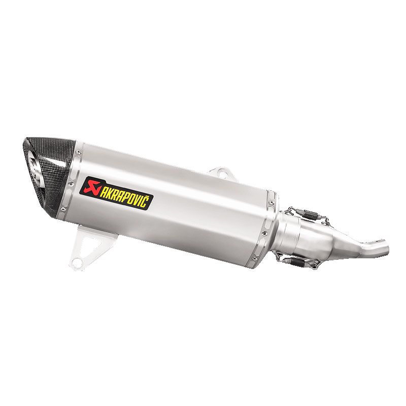 Image of Silencieux Akrapovic Inox embout carbone