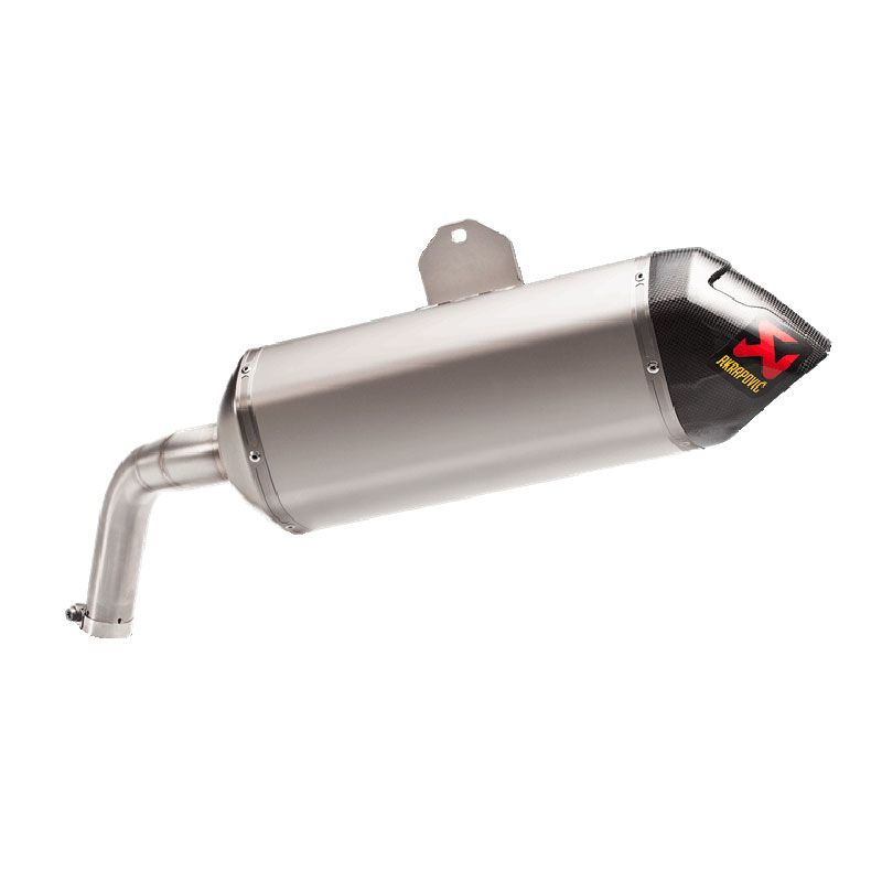 Silencieux Akrapovic Titane embout carbone