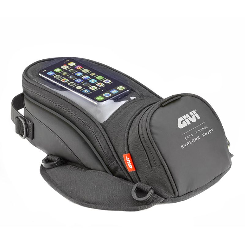 Sacoche réservoir Givi EA138B système Sangles/Aimants (6 litres)