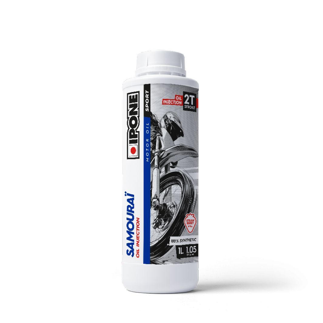 Huile moteur Ipone Samourai oil injection Fraise 1L
