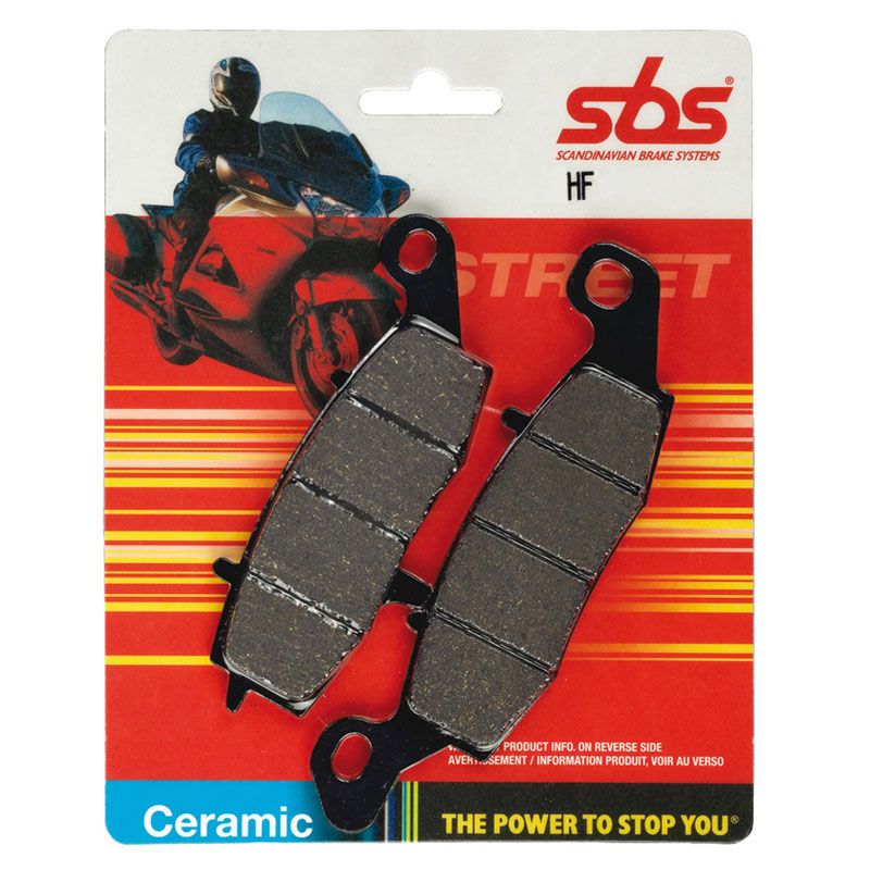 Plaquettes de freins SBS Organique arrière