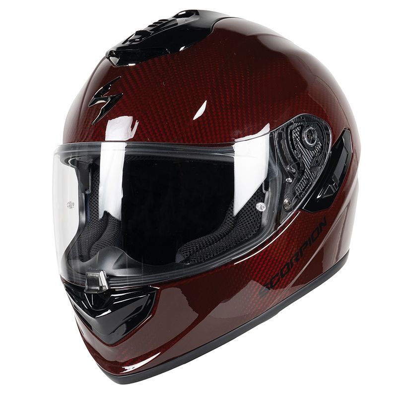 Image of Casque Scorpion Exo EXO-1400 EVO CARBON AIR - SOLID