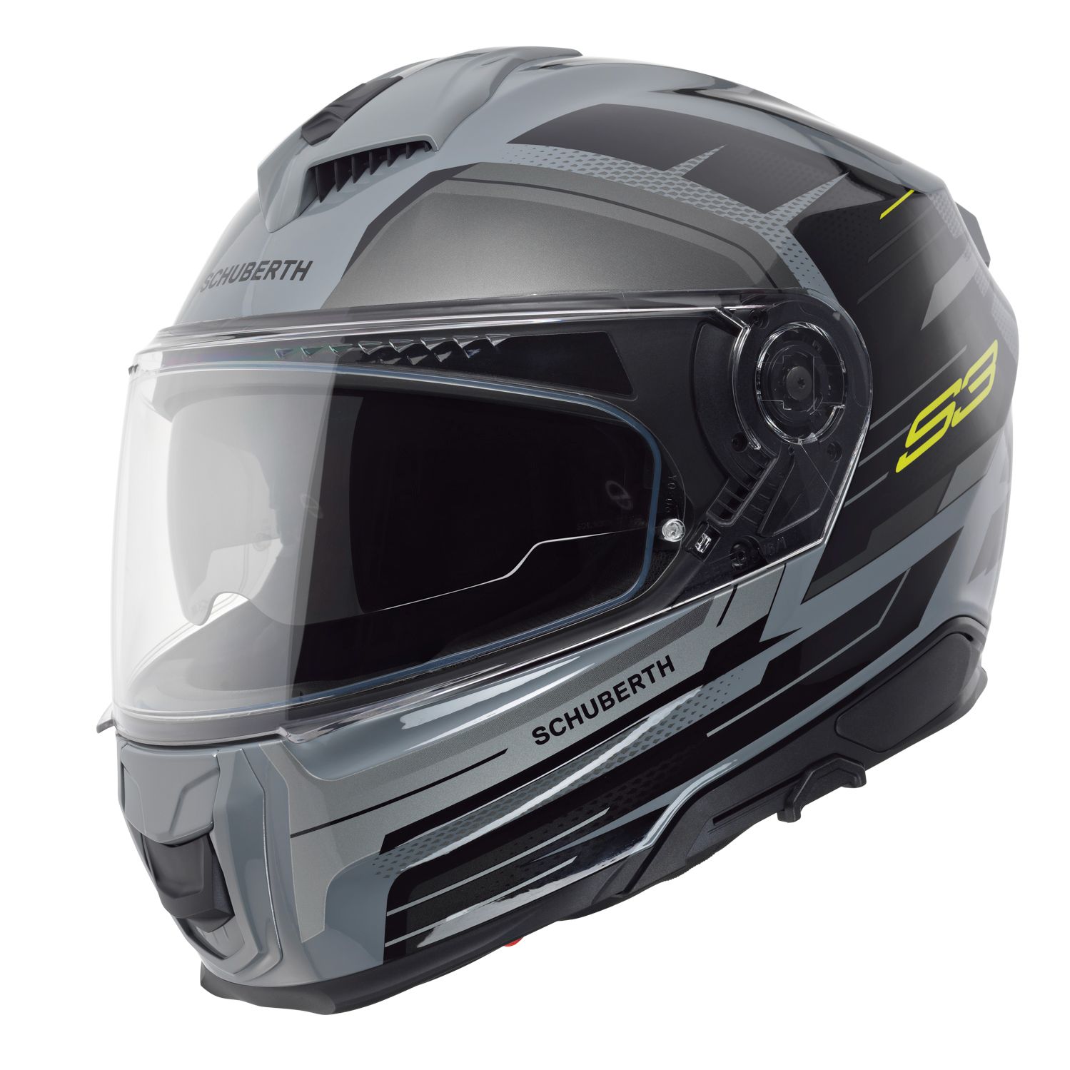 SCHUBERTH Casque intégral Schuberth S3 - APEX — gris et jaune