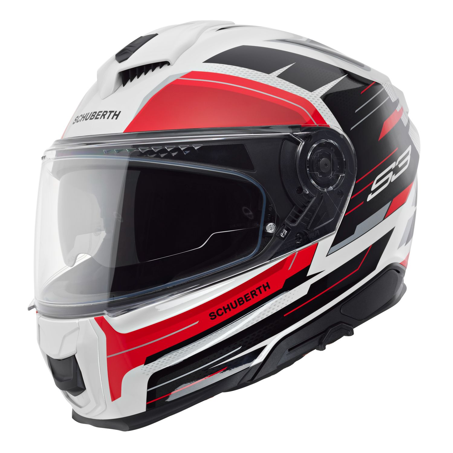 SCHUBERTH Casque intégral Schuberth S3 - APEX — noir, rouge et blanc