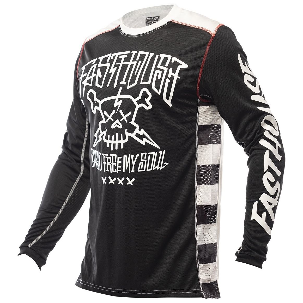 Image of Maillot cross FASTHOUSE GRINDHOUSE AKUMA BLACK 2022