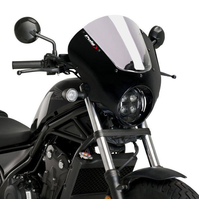 Tête de fourche Puig DARK NIGHT NOIR BRILLANT