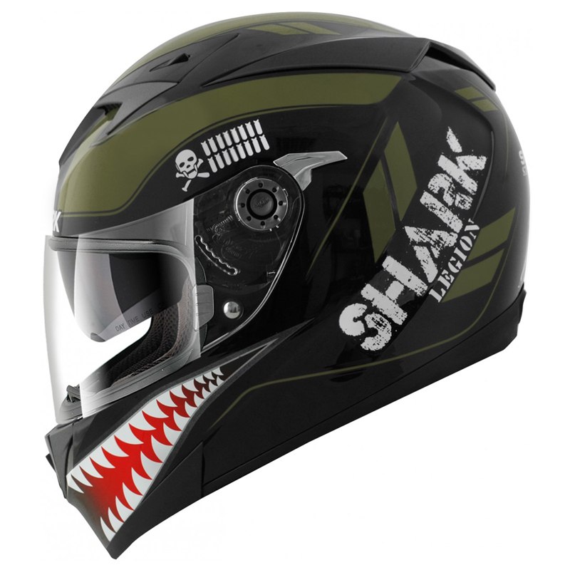 Casque Shark S700 S Legion Mat Casque Intégral Motoblouzcom