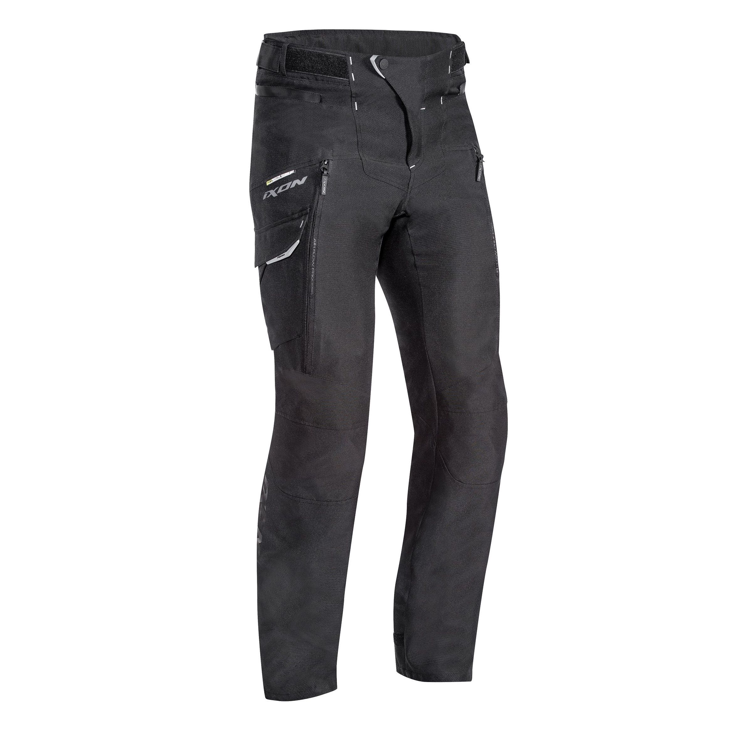 Image of Ixon Sicilia-C Dames de moto pantalon Textile Noir 4XL