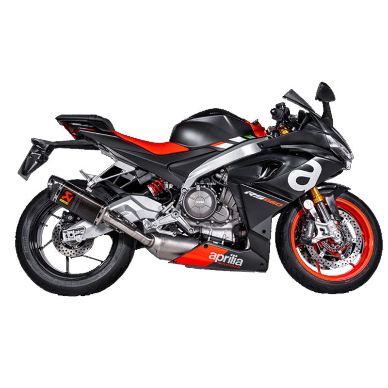 Ligne Complète Akrapovic Racing Carbone embout carbone